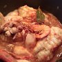 Suquet de rape con calamares y gambas